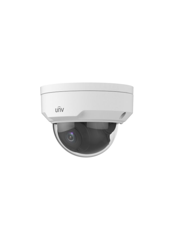 IPC324LB-SF28-A كاميرا IP مقببة Uniview بدقة 4 ميجابكسل تعمل بالأشعة تحت الحمراء ومقاومة للتخريب